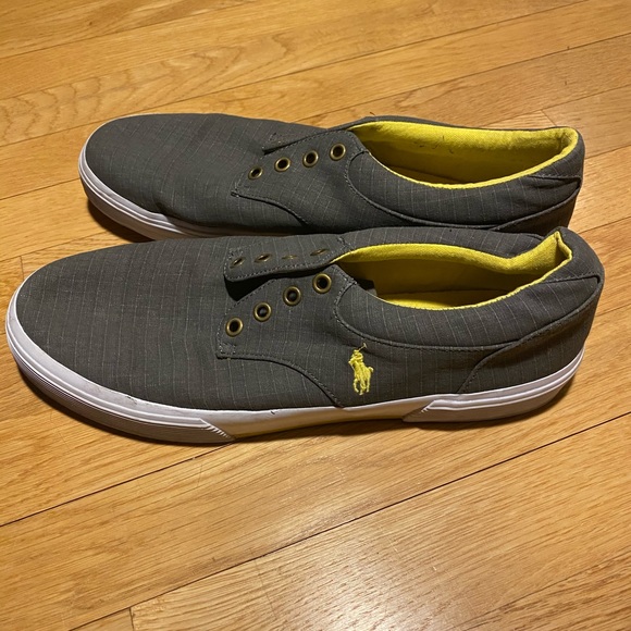 Grey Polo Casual Shoes